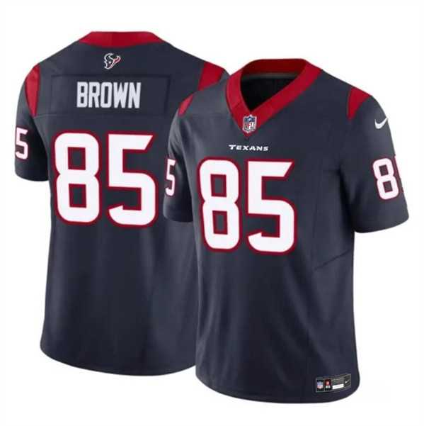 Men & Women & Youth Houston Texans #85 Noah Brown Navy 2023 F.U.S.E. Vapor Untouchable Limited Jersey